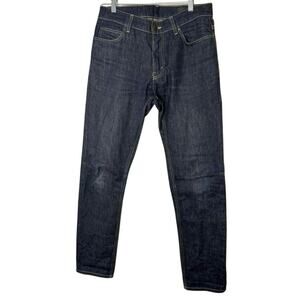 Stella McCartney Uniform organic cotton denim jeans dark wash men/unisex sz. 32